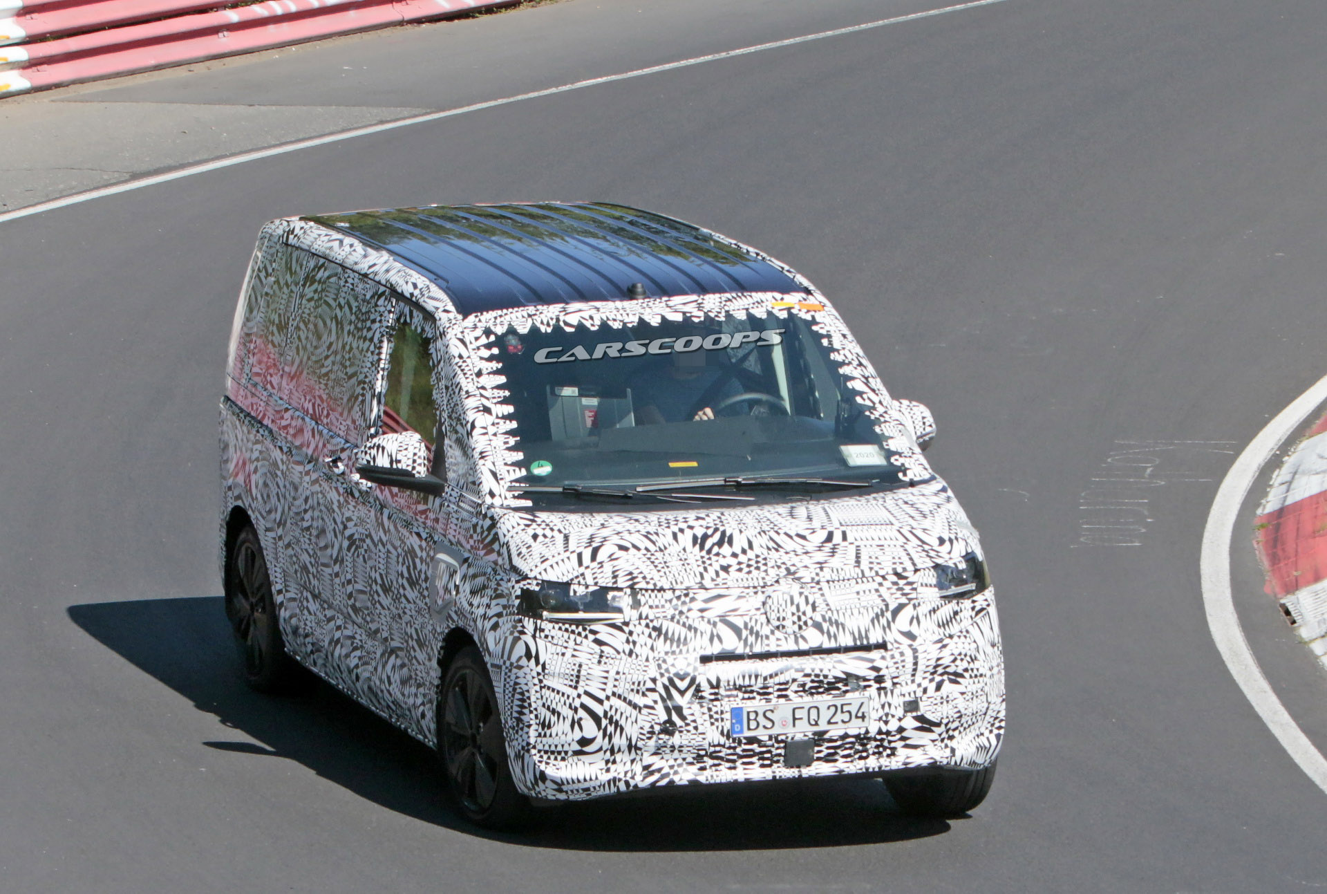 Fish Out Of Water? 2021 VW T7 PHEV Spied Testing At The Nürburgring