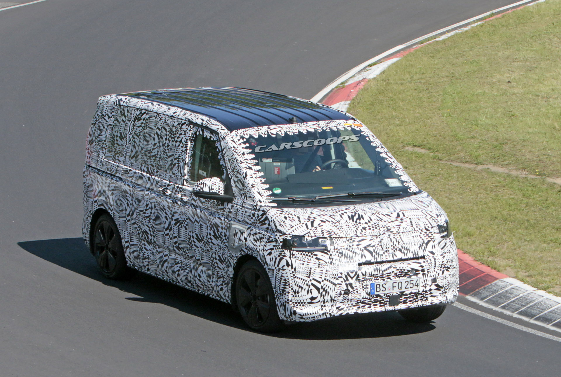 Fish Out Of Water? 2021 VW T7 PHEV Spied Testing At The Nürburgring