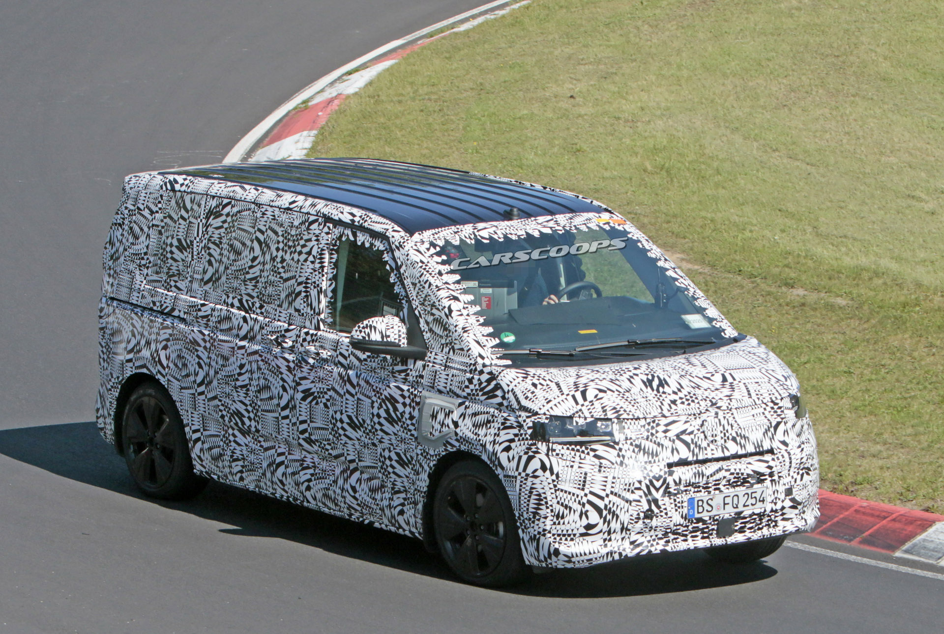 Fish Out Of Water? 2021 VW T7 PHEV Spied Testing At The Nürburgring