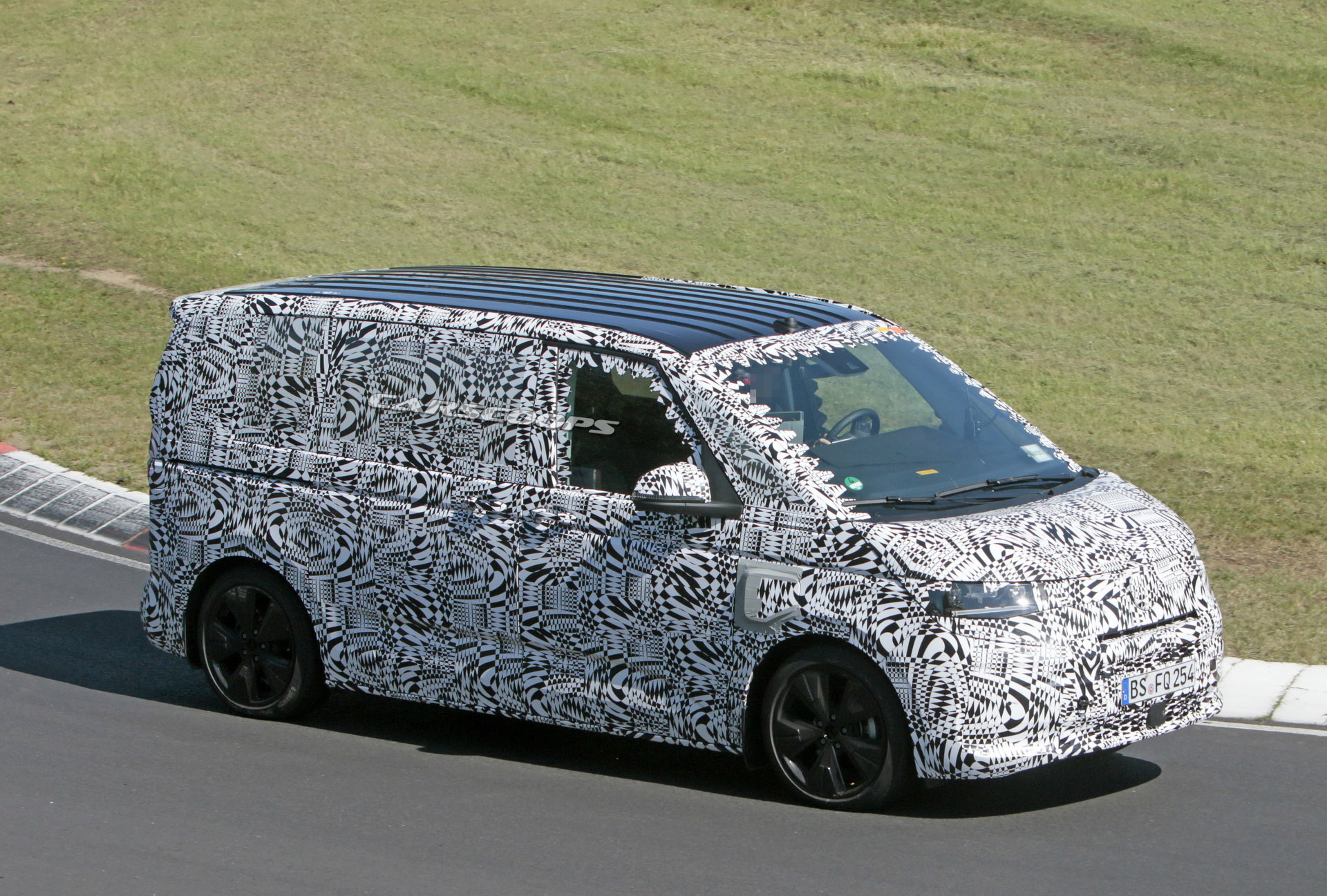 Fish Out Of Water? 2021 VW T7 PHEV Spied Testing At The Nürburgring