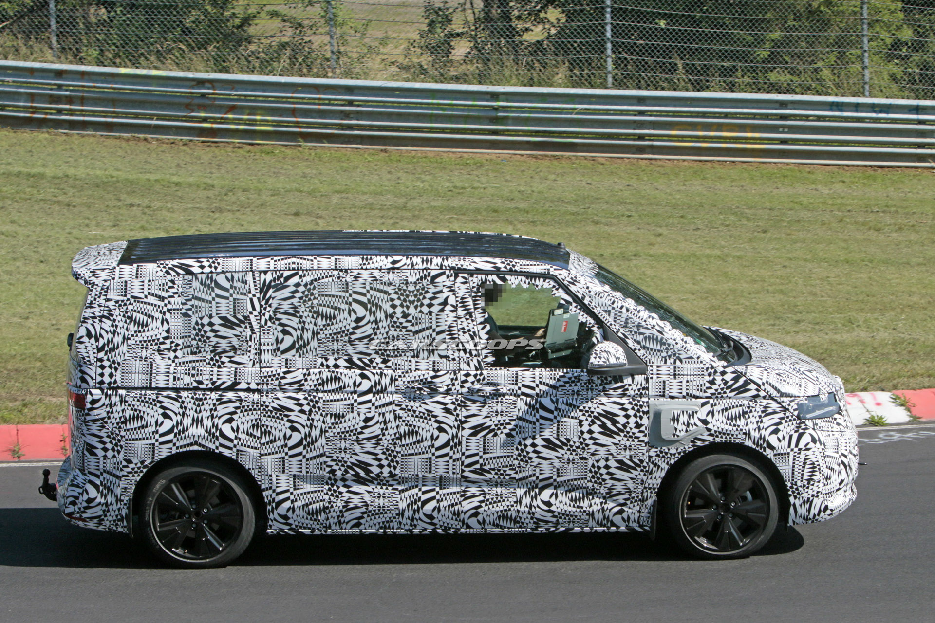 Fish Out Of Water? 2021 VW T7 PHEV Spied Testing At The Nürburgring