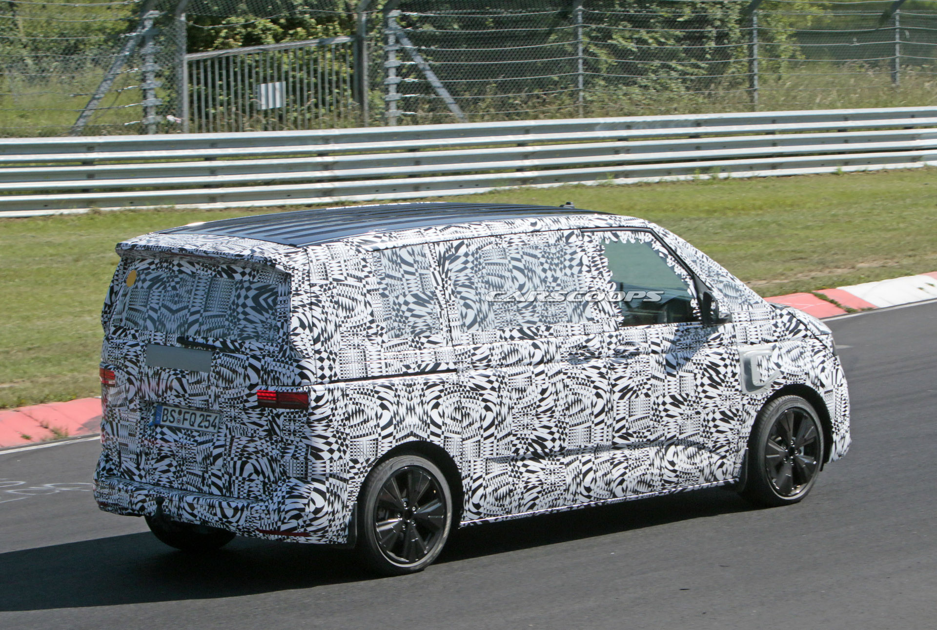 Fish Out Of Water? 2021 VW T7 PHEV Spied Testing At The Nürburgring