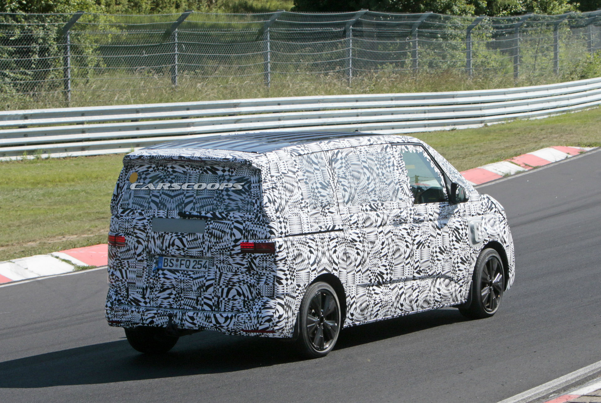 Fish Out Of Water? 2021 VW T7 PHEV Spied Testing At The Nürburgring