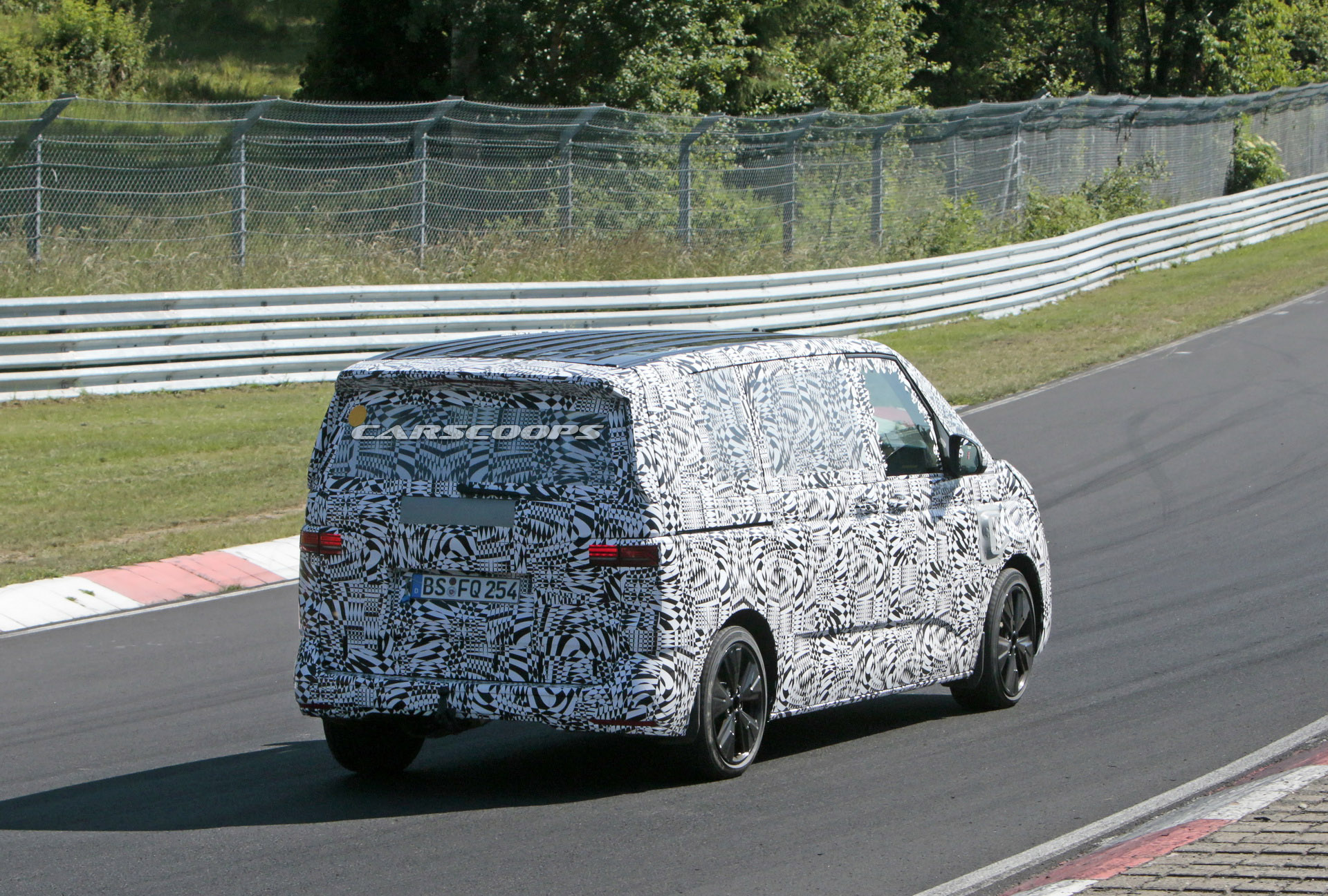 Fish Out Of Water? 2021 VW T7 PHEV Spied Testing At The Nürburgring