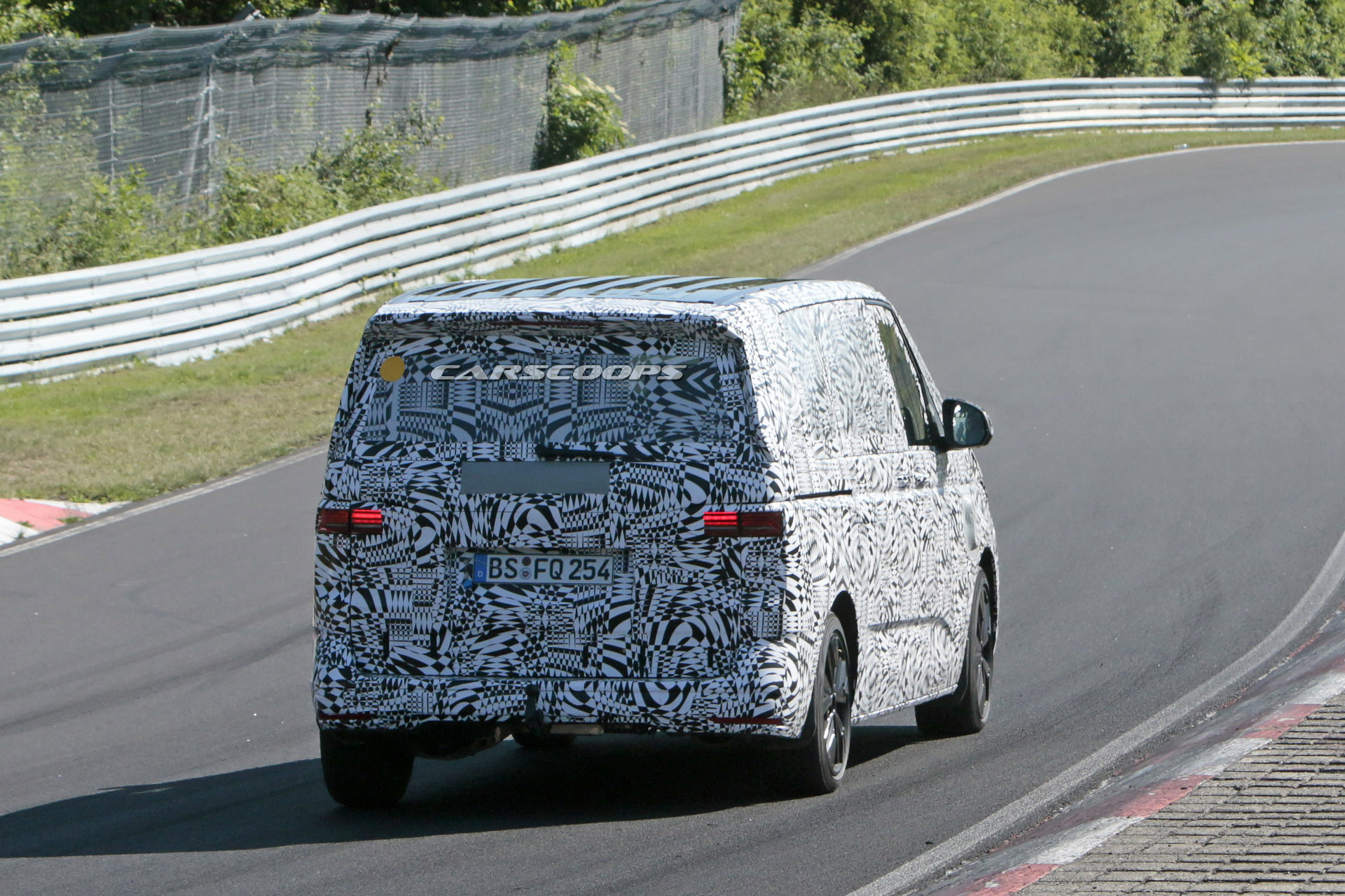 Fish Out Of Water? 2021 VW T7 PHEV Spied Testing At The Nürburgring