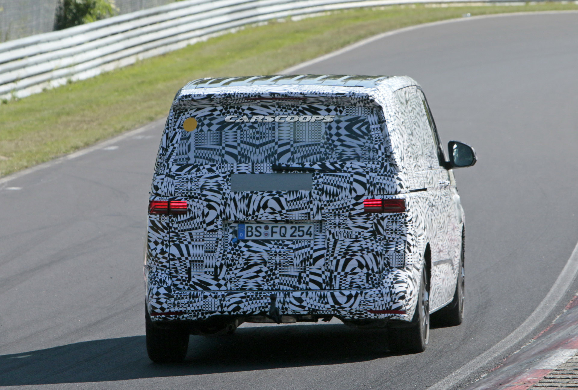Fish Out Of Water? 2021 VW T7 PHEV Spied Testing At The Nürburgring