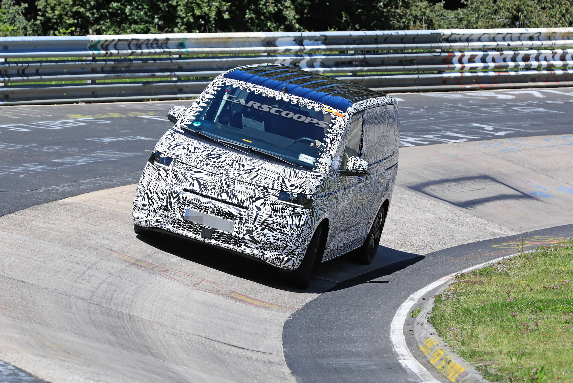 Fish Out Of Water? 2021 VW T7 PHEV Spied Testing At The Nürburgring