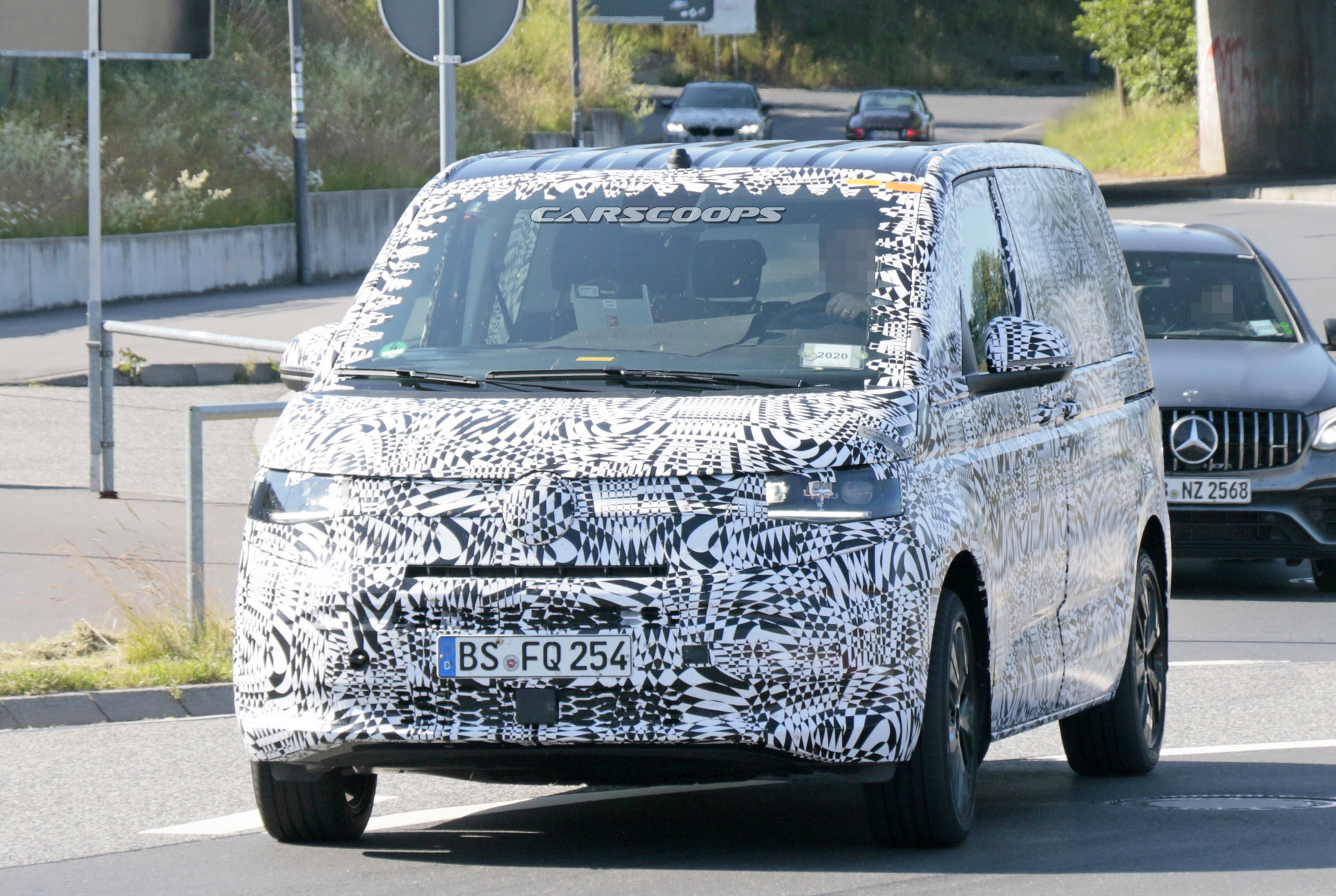 Fish Out Of Water? 2021 VW T7 PHEV Spied Testing At The Nürburgring