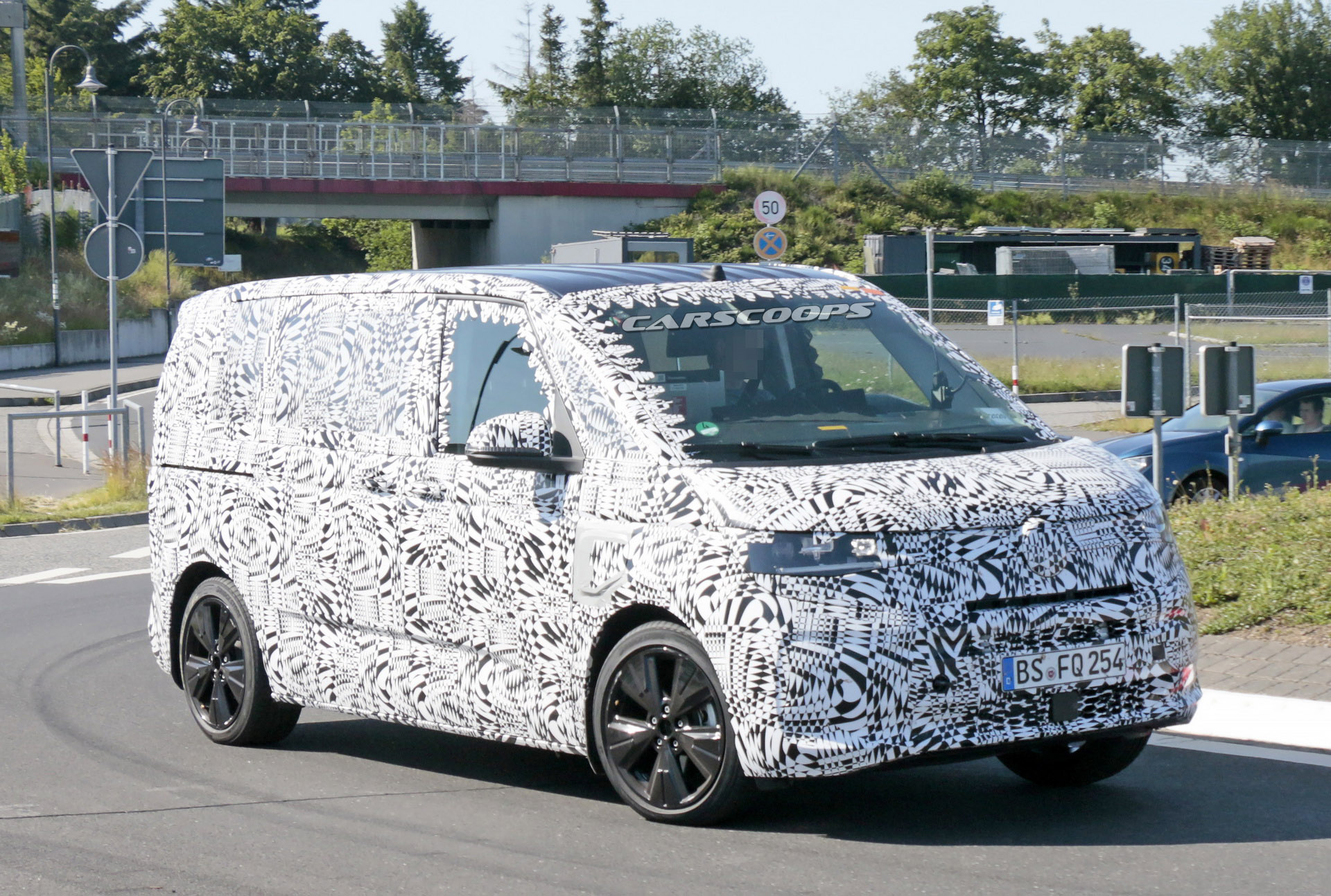 Fish Out Of Water? 2021 VW T7 PHEV Spied Testing At The Nürburgring