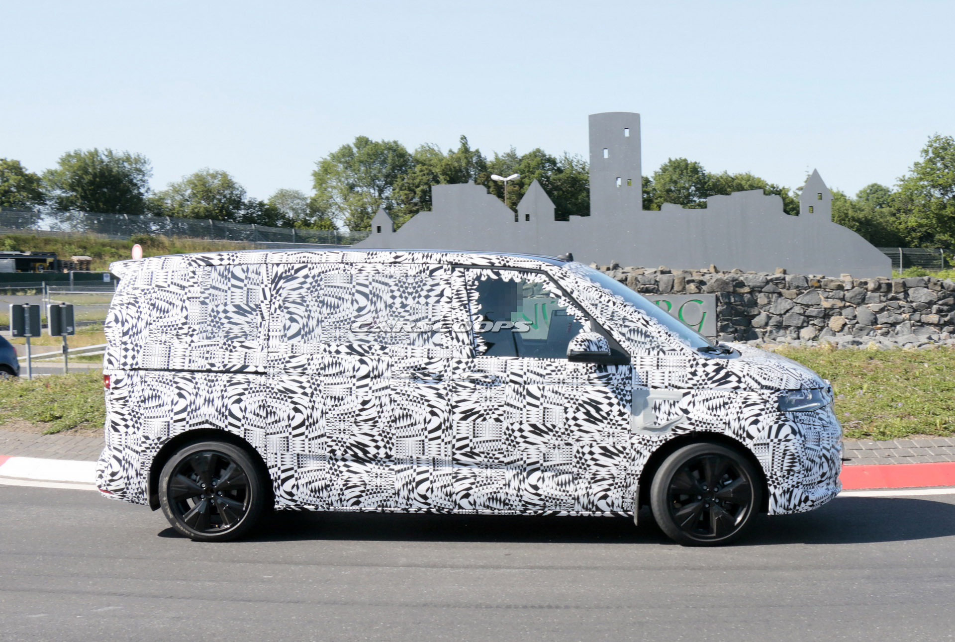 Fish Out Of Water? 2021 VW T7 PHEV Spied Testing At The Nürburgring