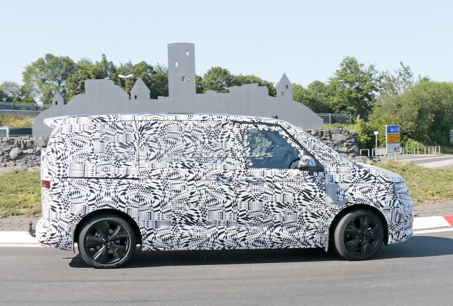 Fish Out Of Water? 2021 VW T7 PHEV Spied Testing At The Nürburgring