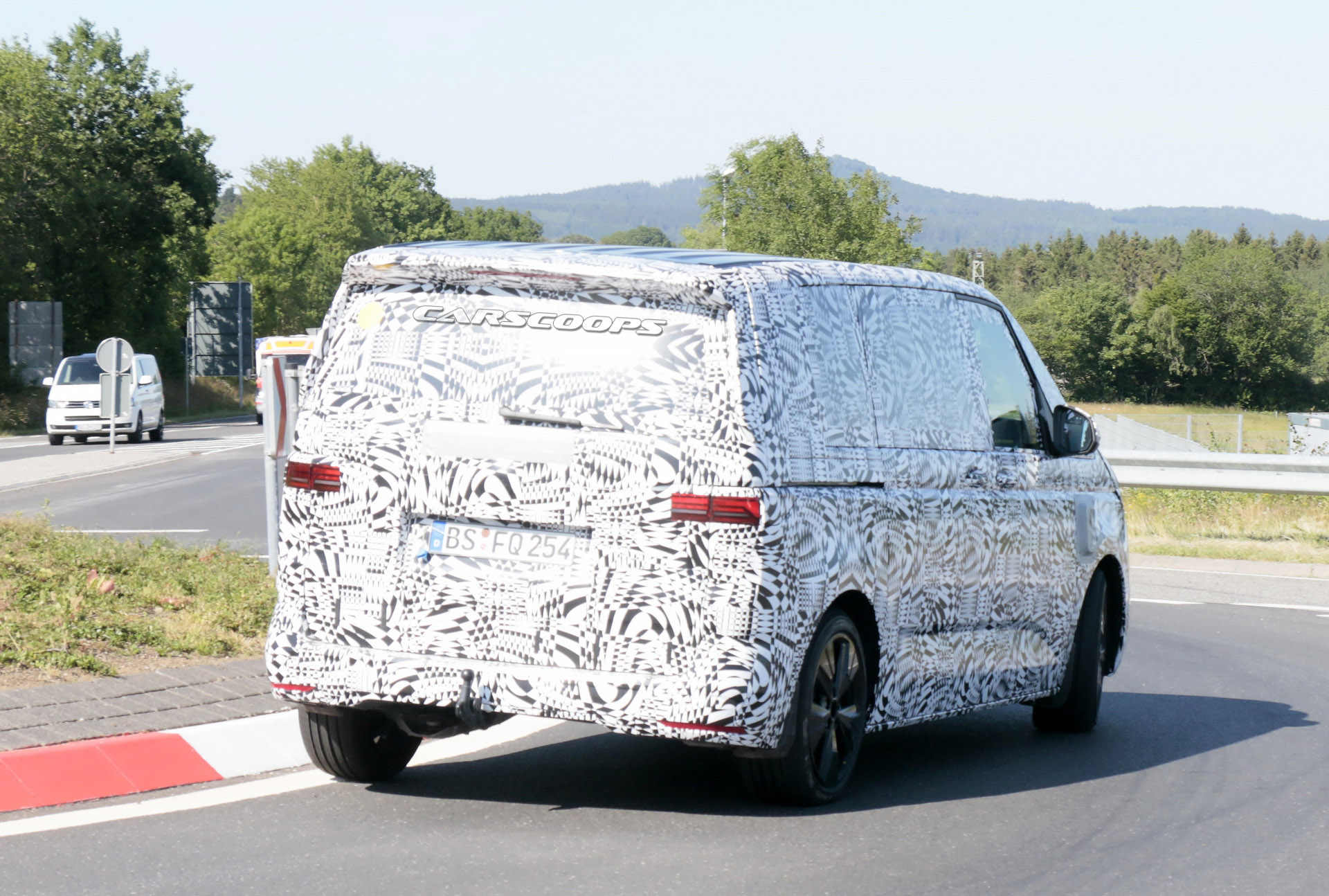 Fish Out Of Water? 2021 VW T7 PHEV Spied Testing At The Nürburgring