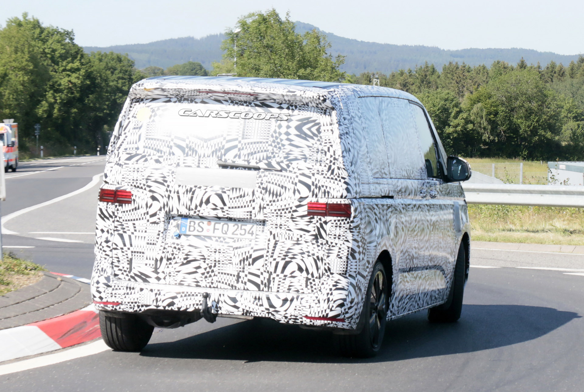 Fish Out Of Water? 2021 VW T7 PHEV Spied Testing At The Nürburgring