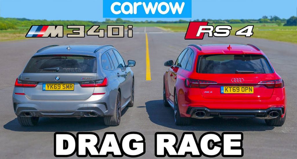  Audi’s RS4 Avant Can Easily Outperform The BMW M340i Touring, Right?
