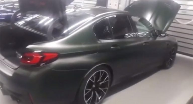 Get An Up Close Look At The Upcoming 640HP BMW M5 CS | Carscoops