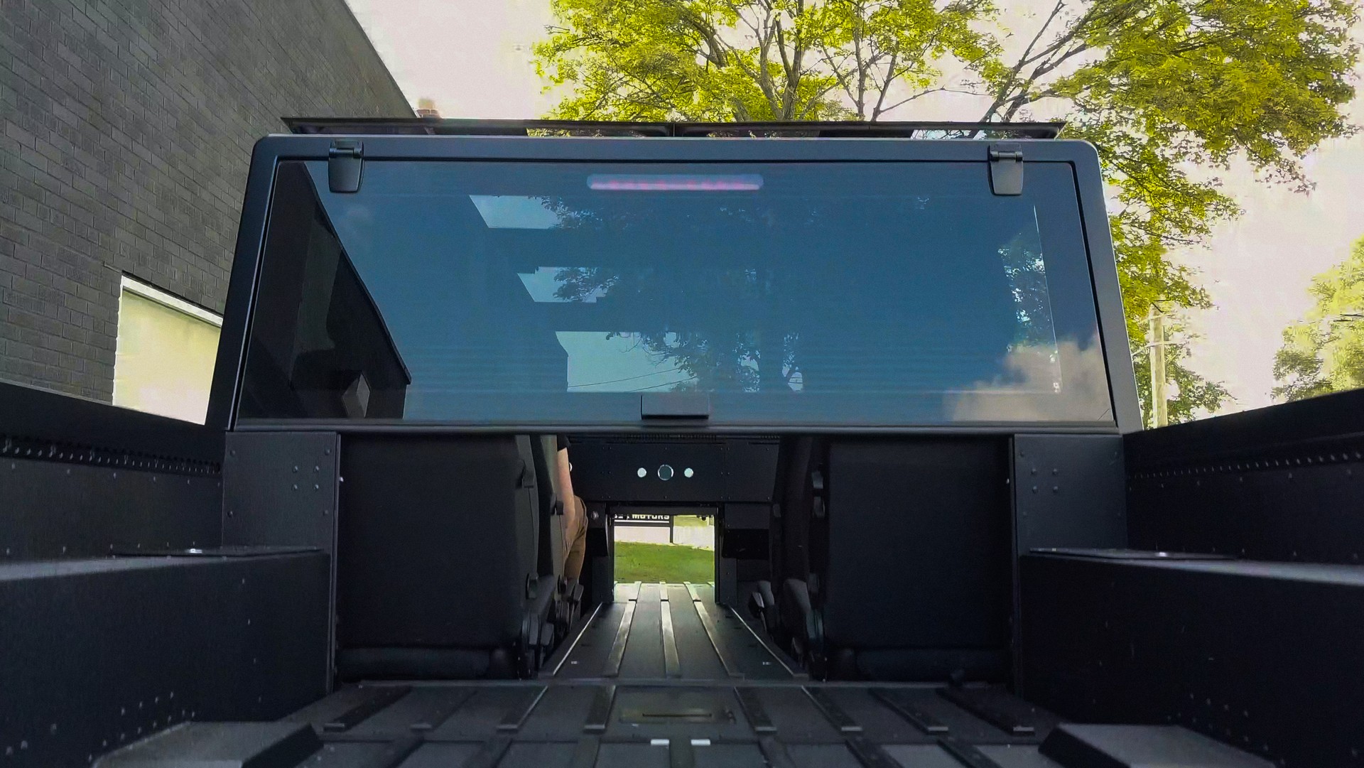 Bollinger Gets A Patent For Their Unique Passthrough And Frunkgate