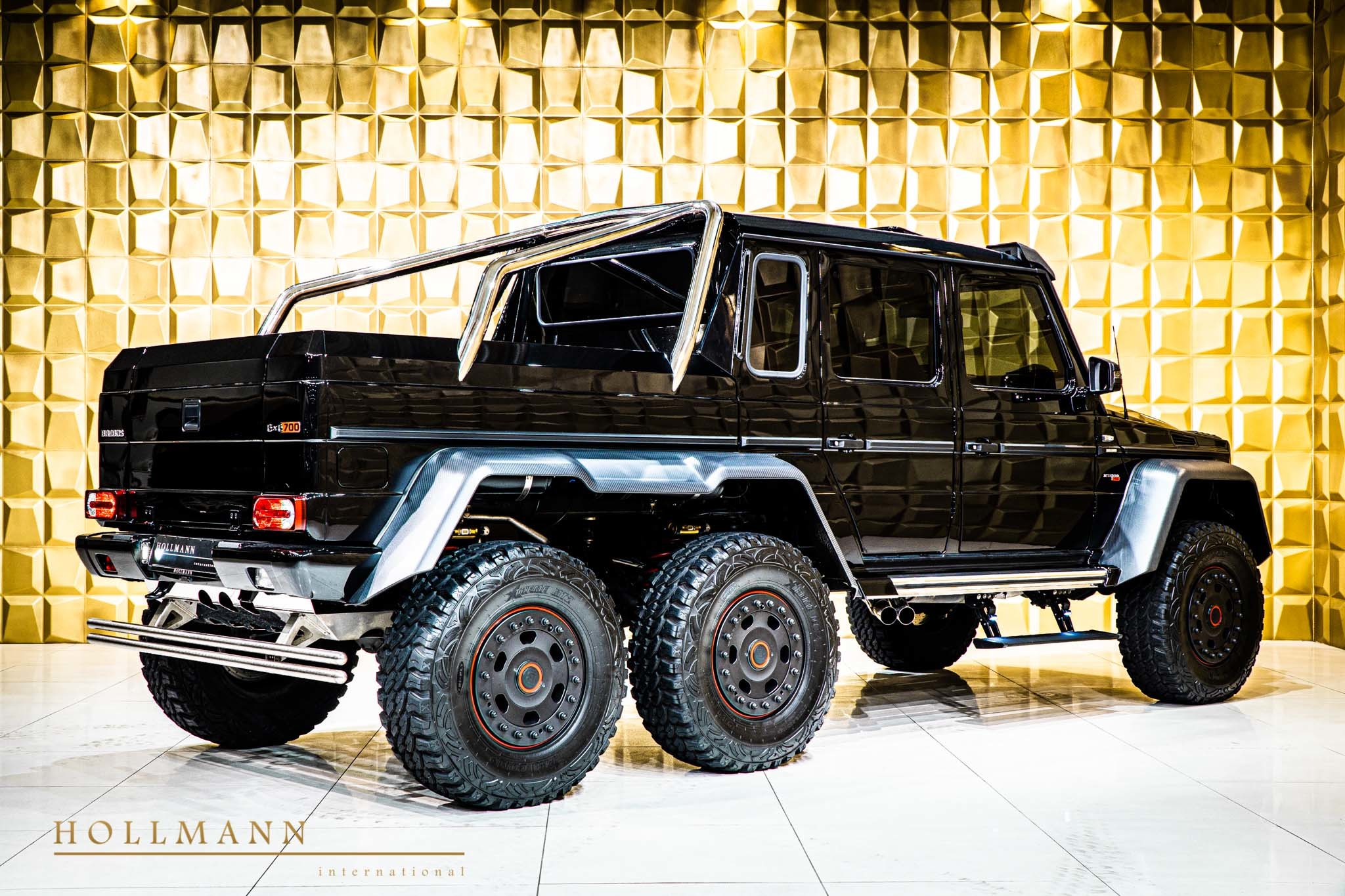 Brabus Mercedes Benz G63 Amg 6×6 Has Twin Turbocharged V8 Making 700hp