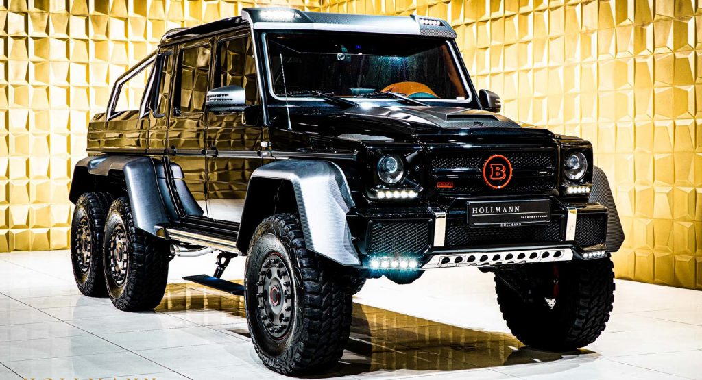 Mercedes-Benz G63 AMG 6×6 By Brabus Has 700 HP, $1 Million Price Tag |  Carscoops