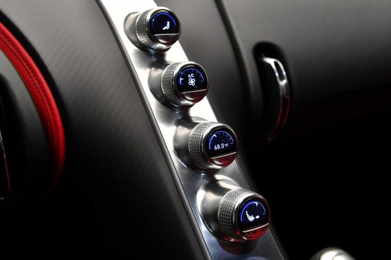 Barely Run-In Red And Black Bugatti Chiron Will Cost You $3.1 Million