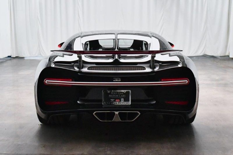 Barely Run-In Red And Black Bugatti Chiron Will Cost You $3.1 Million