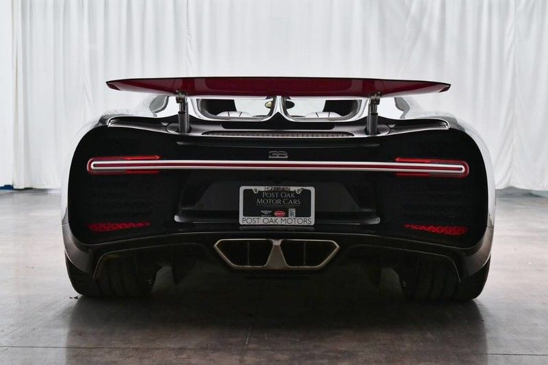Barely Run-In Red And Black Bugatti Chiron Will Cost You $3.1 Million