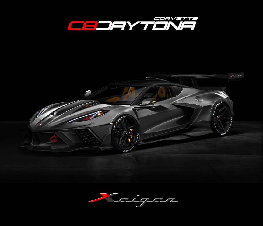 C8 Corvette Gone Wild: Tuner Previews New ‘Daytona’ Widebody Kit