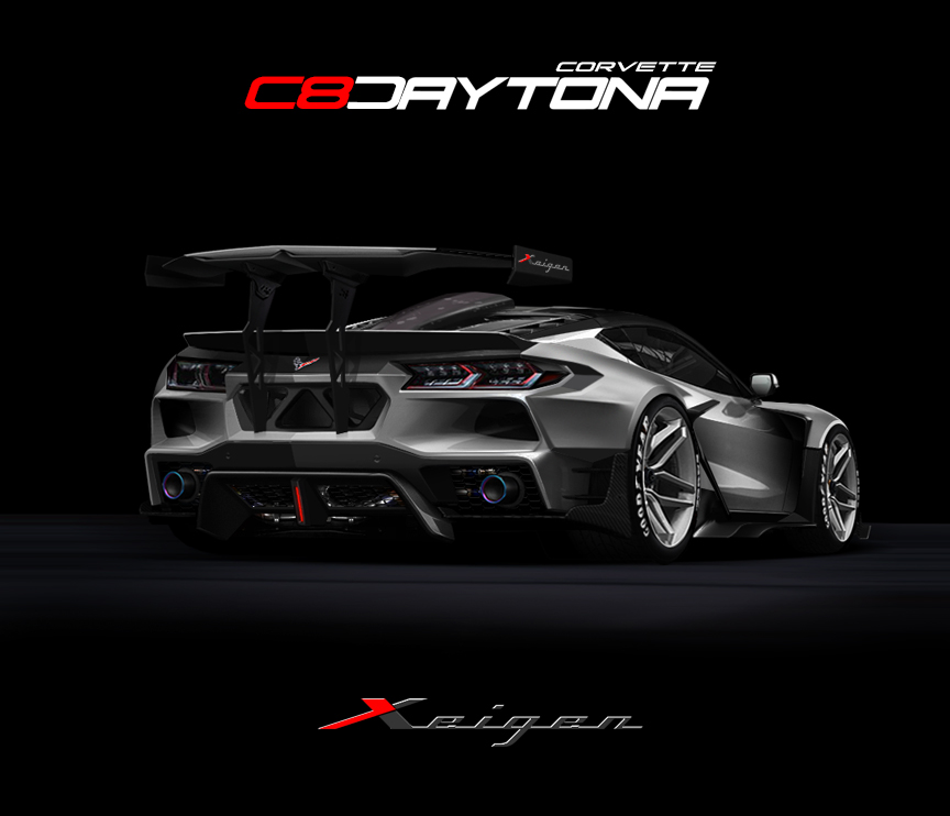 C8 Corvette Gone Wild: Tuner Previews New ‘Daytona’ Widebody Kit