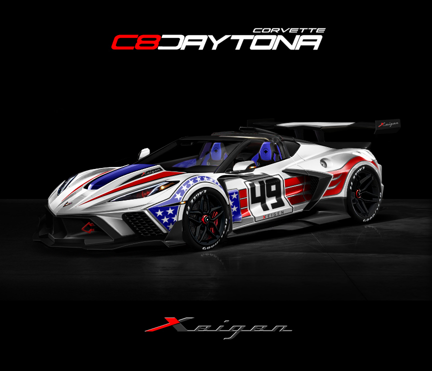 C8 Corvette Gone Wild: Tuner Previews New ‘Daytona’ Widebody Kit