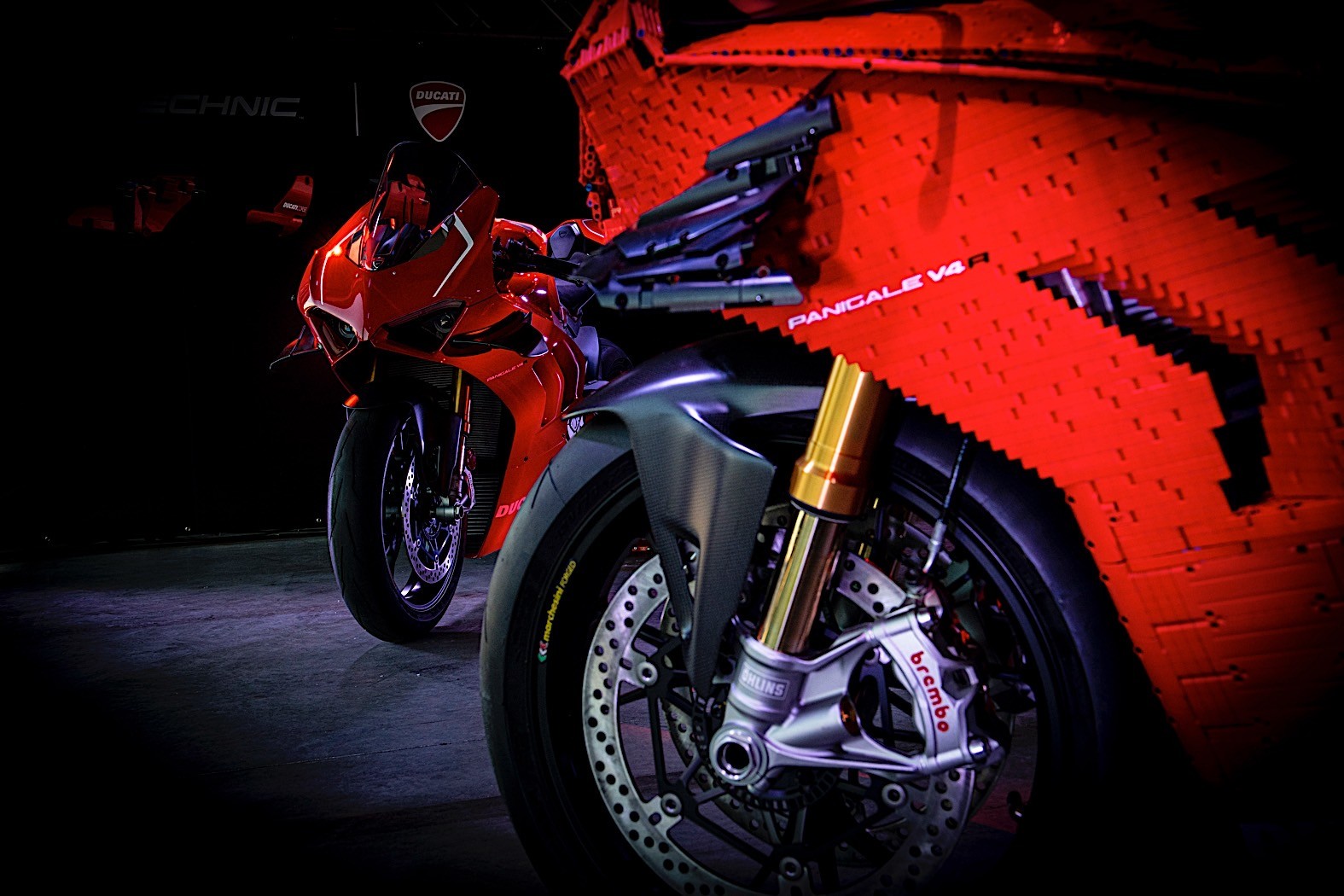 Life-Size Lego Ducati Panigale V4 R Is All You Could Want And More