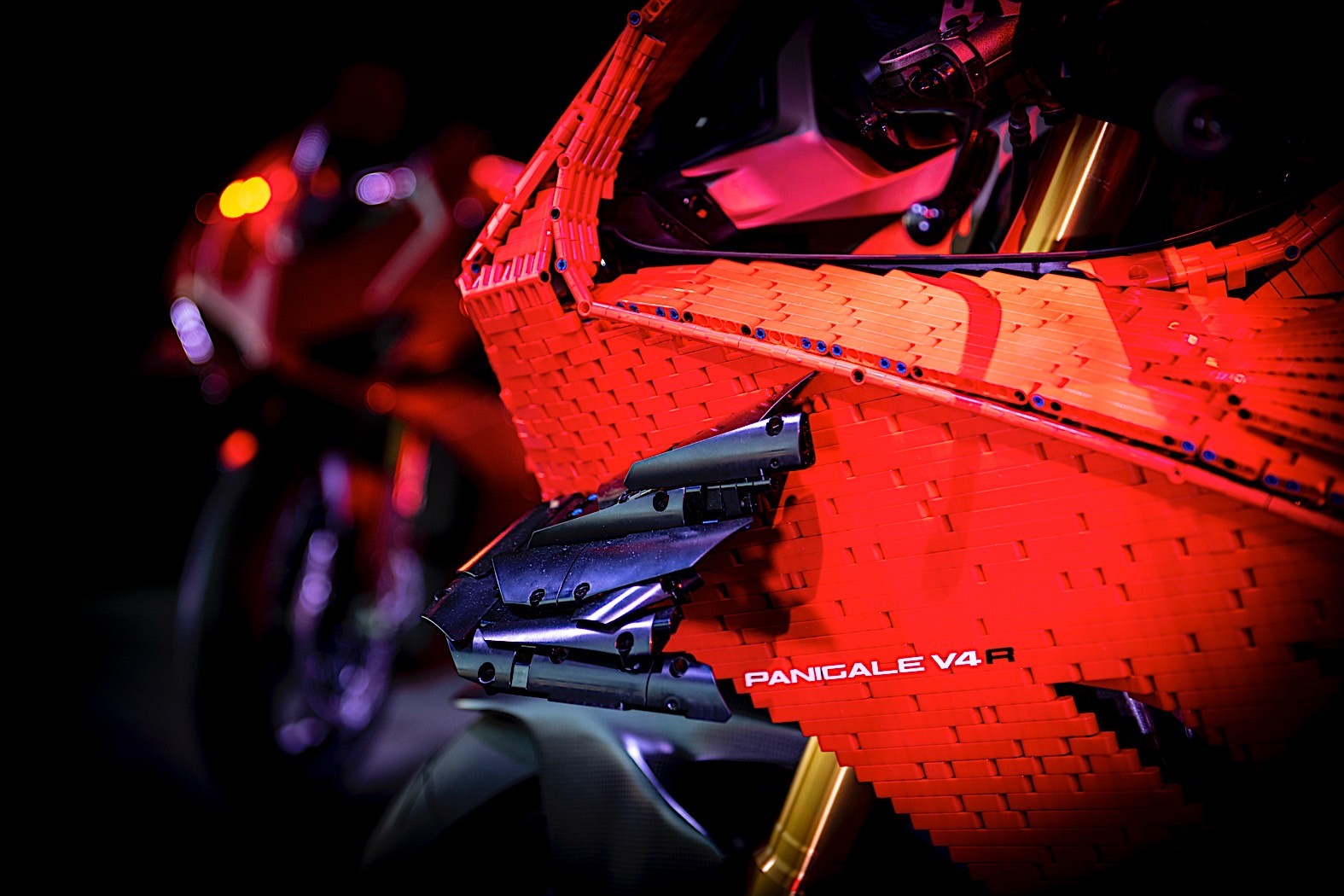 Life-Size Lego Ducati Panigale V4 R Is All You Could Want And More