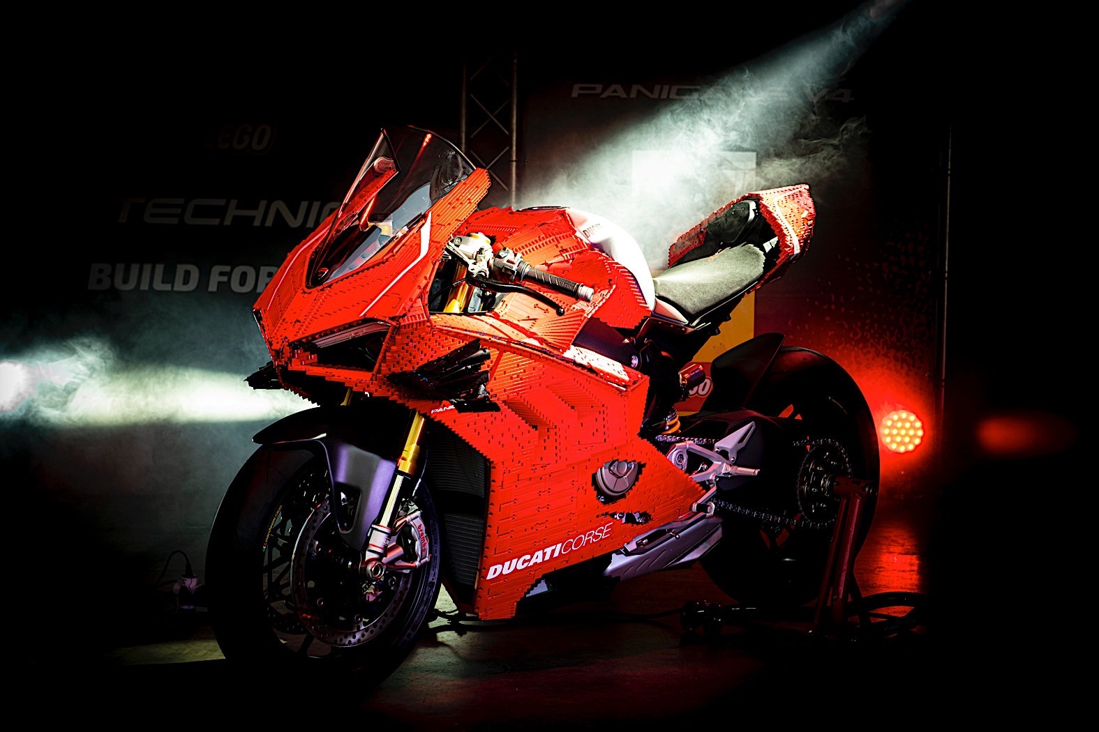 Life-Size Lego Ducati Panigale V4 R Is All You Could Want And More