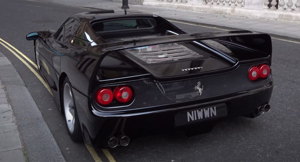  This Straight-Piped Ferrari F50 Sounds Absolutely Bananas