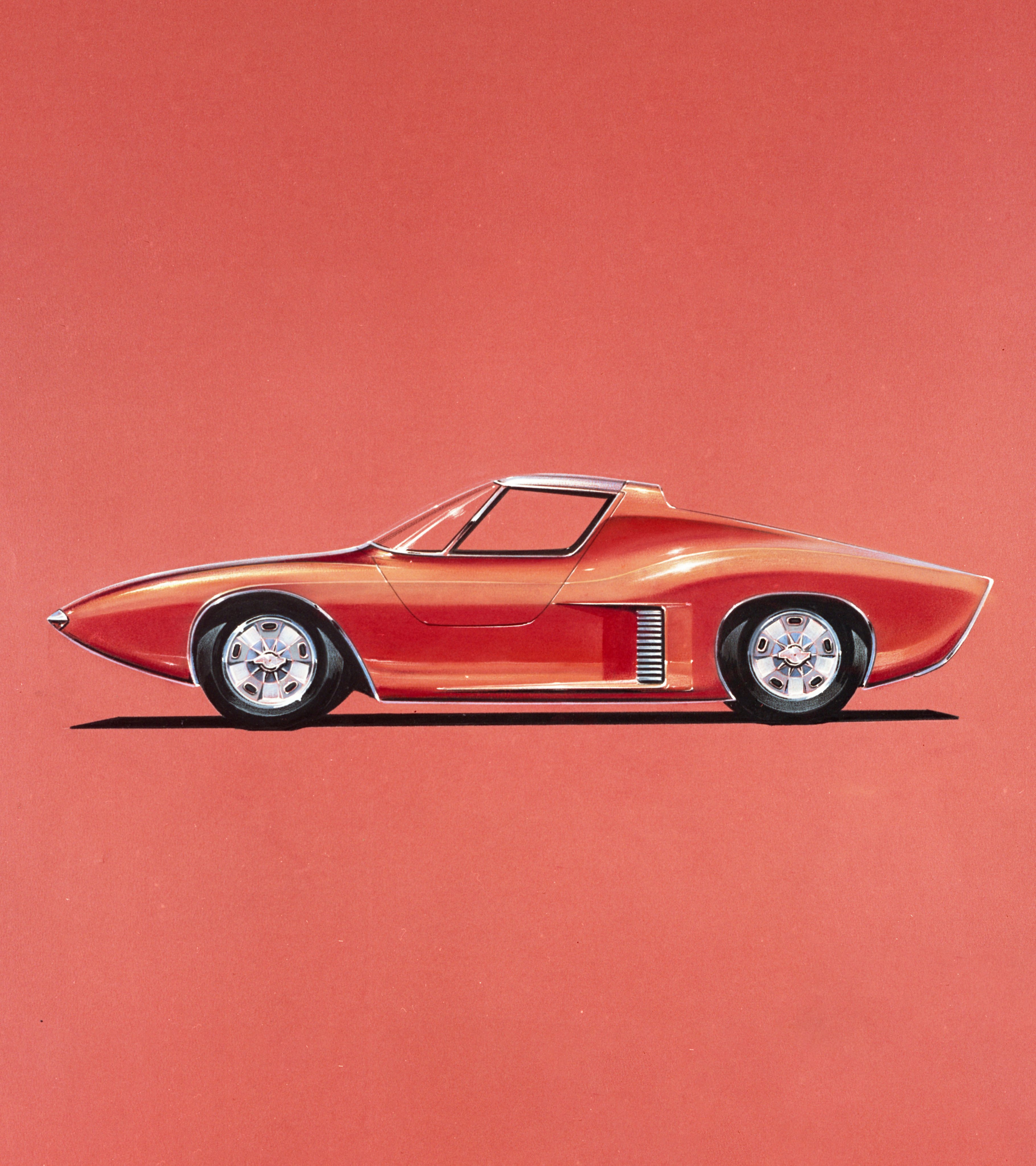 Ford Shows Early Sketches Of The Original GT40