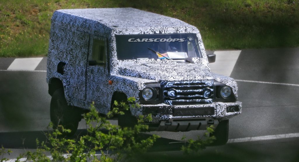 Defender-Inspired INEOS Grenadier Off-Roader Makes Its Spy Debut