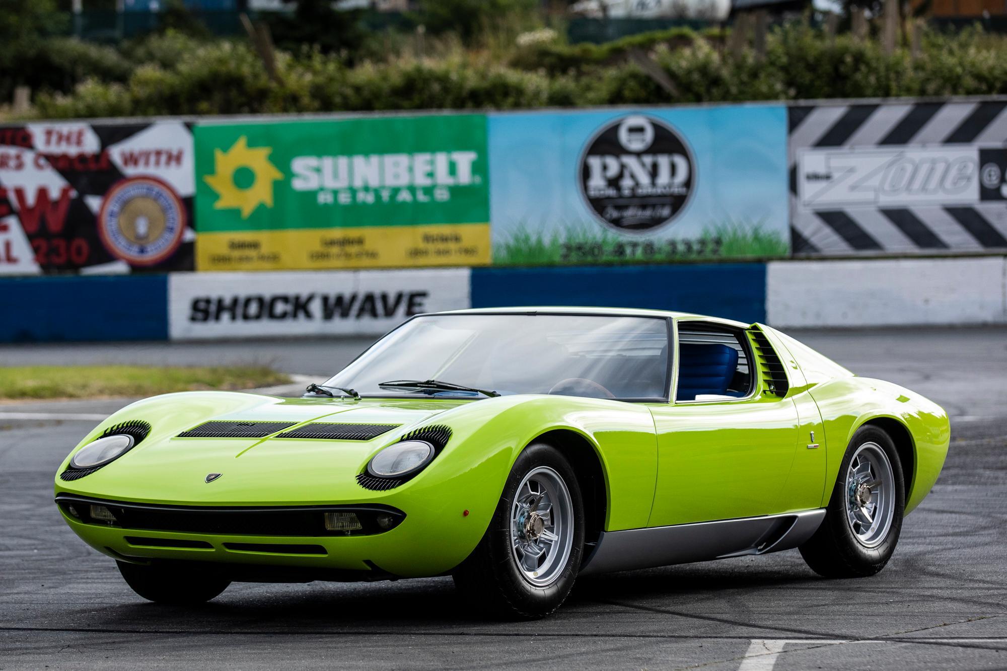 Pristine 1968 Lamborghini Miura Is A Car Collector’s Dream