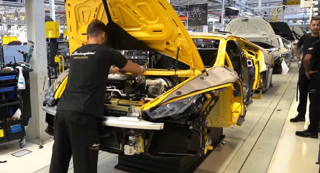  Get An Inside Look At How The Lamborghini Huracan Evo Comes To Life