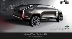 Land Rover Colossus Design Study Is The Perfect Mix Of An SUV And A ...