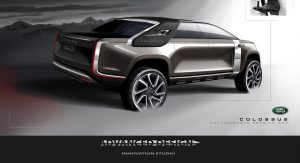 Land Rover Colossus Design Study Is The Perfect Mix Of An SUV And A ...