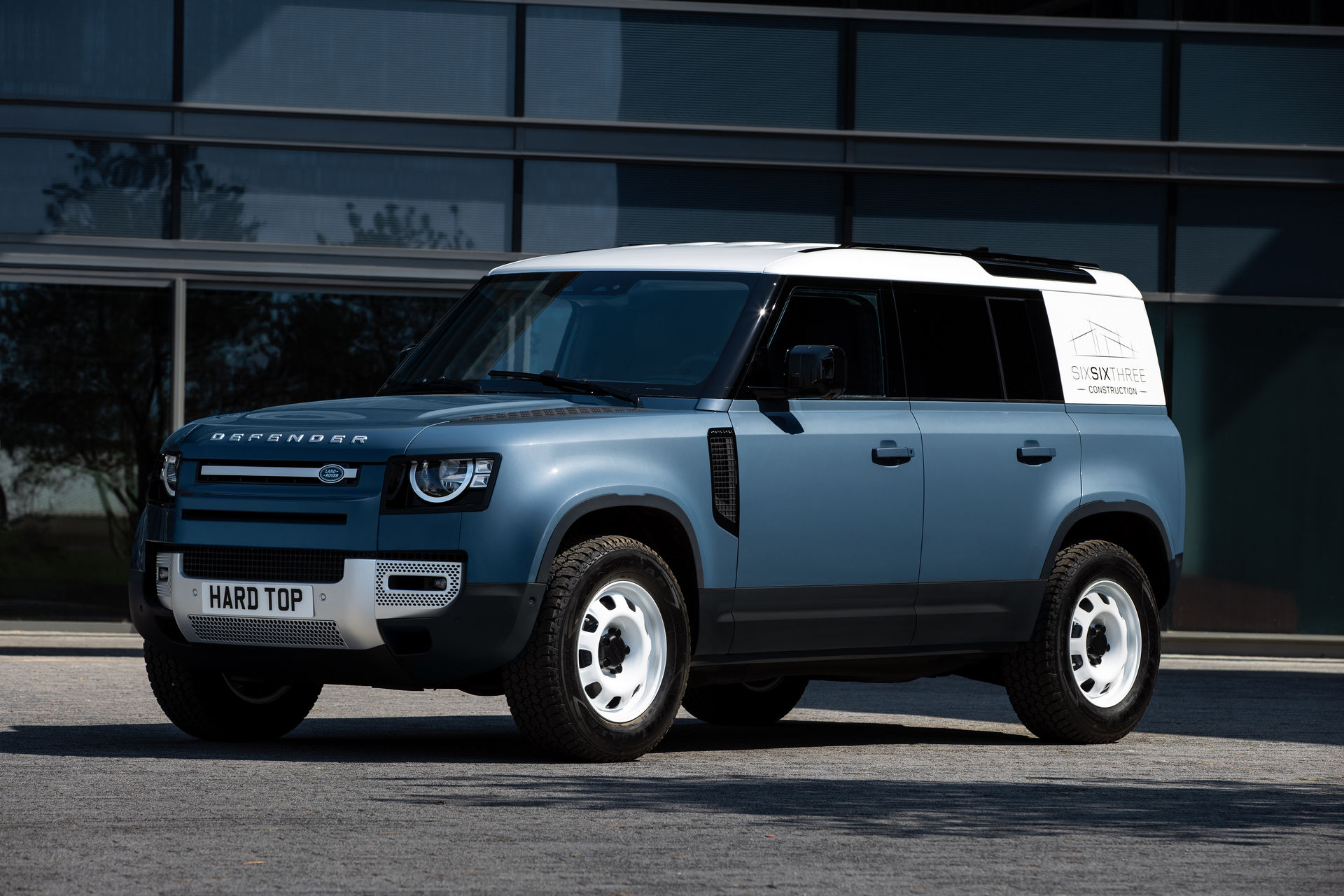 New Land Rover Defender Hard Top Is Fit For Commercial Use