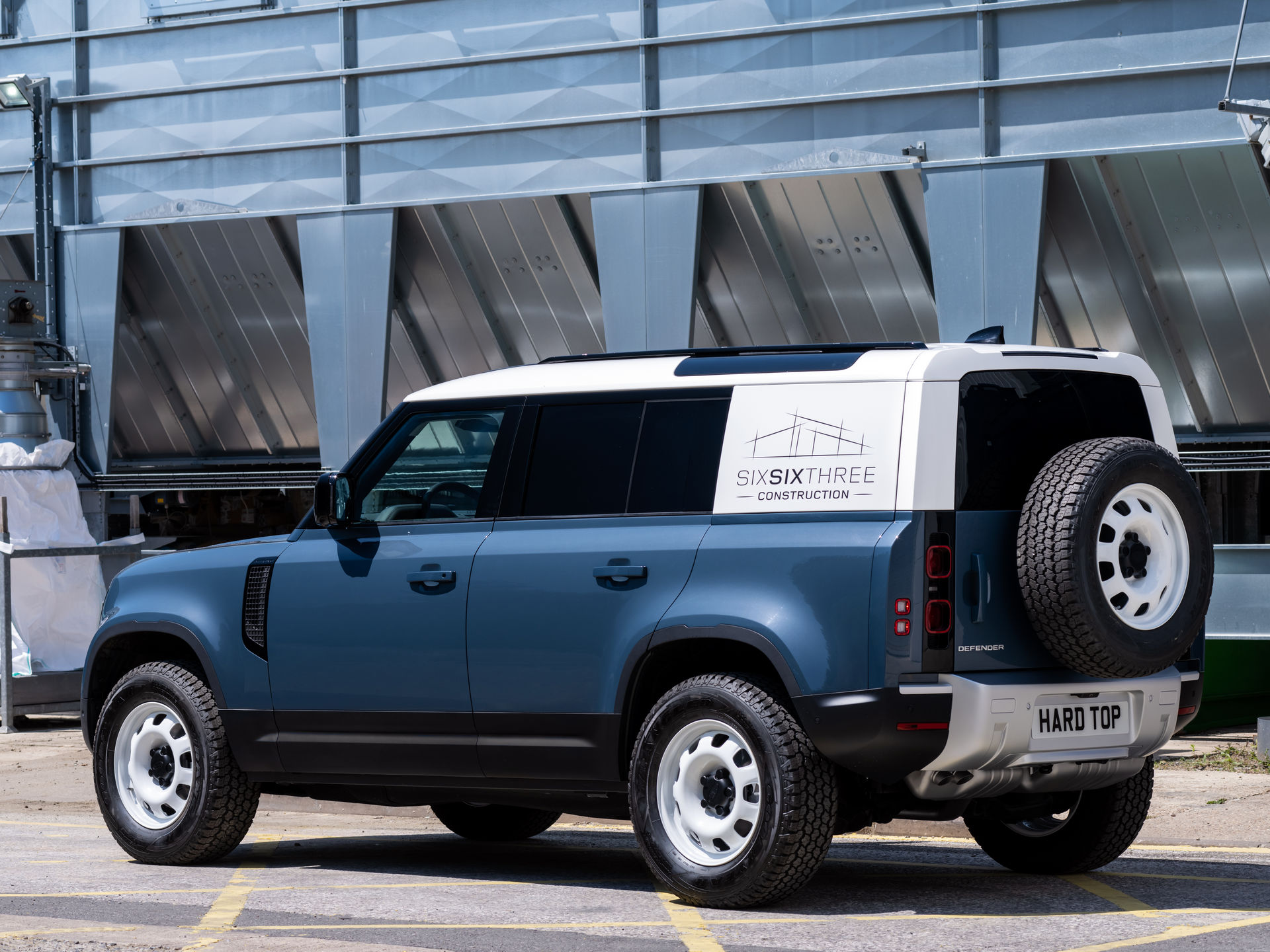 New Land Rover Defender Hard Top Is Fit For Commercial Use