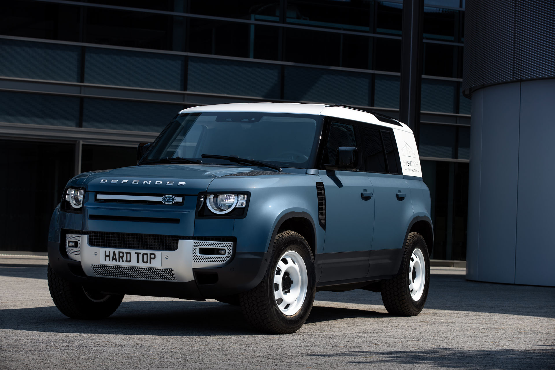 New Land Rover Defender Hard Top Is Fit For Commercial Use
