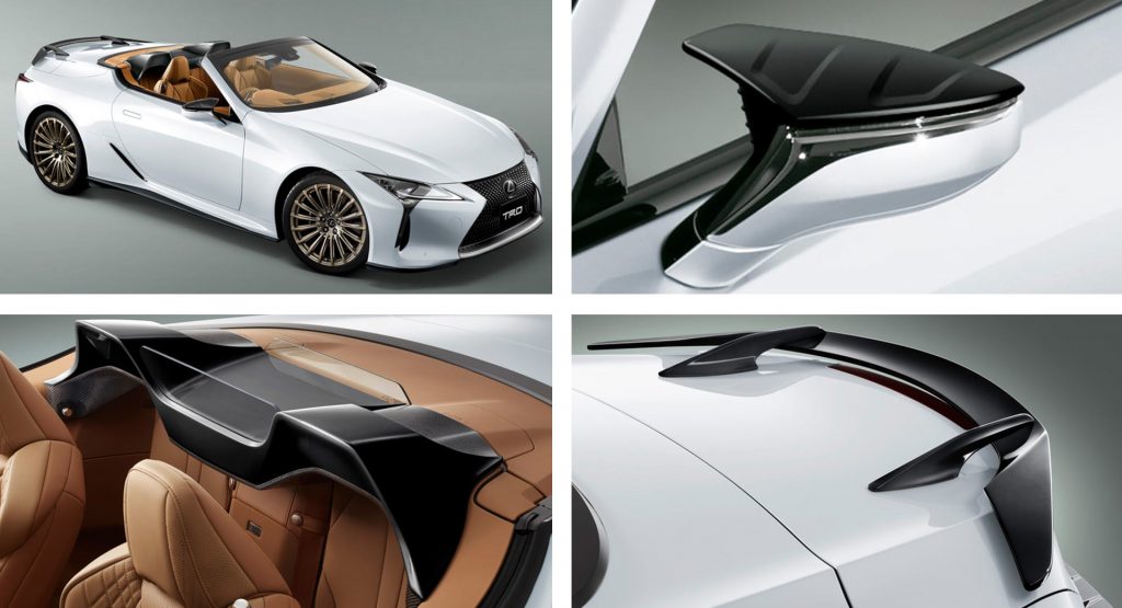  Lexus LC Spiced Up With Aggressive TRD Parts In Japan