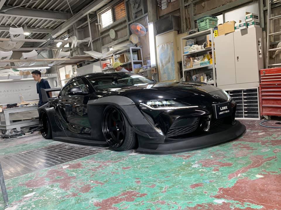 Liberty Walk’s Widebody Toyota Supra Is All Kinds Of Crazy