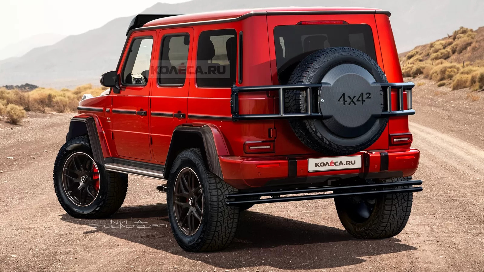 The New 21 Mercedes Benz G Class 4x4 Should Look A Lot Like This Carscoops