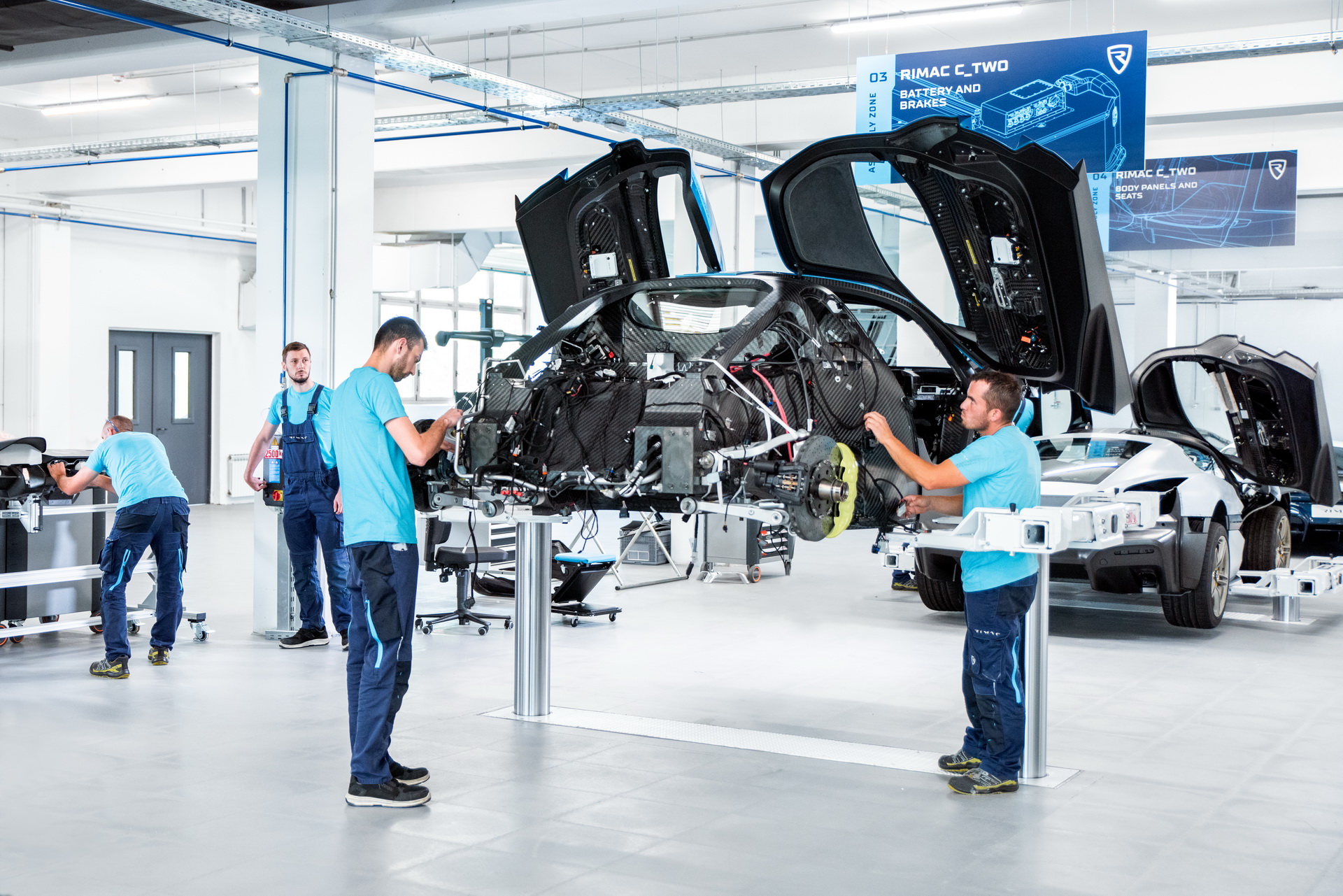 Rimac Now Has A Production Line For Its Electric Hypercar