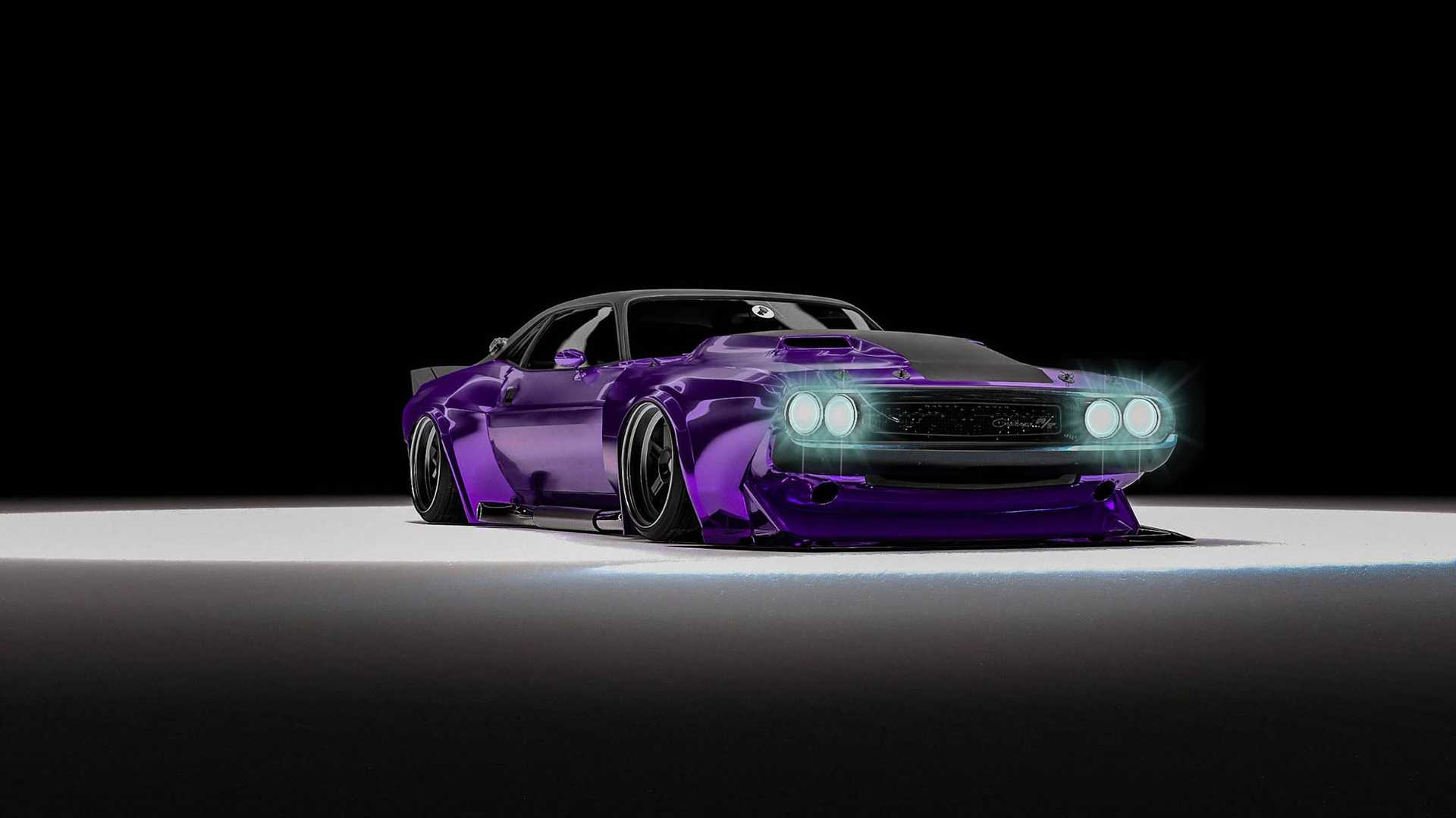 Wild SEMA Build Combines A 1970 Challenger Body With A Viper Frame And Hellcat Engine