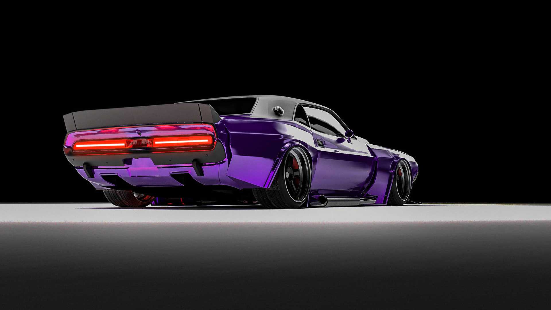 Wild SEMA Build Combines A 1970 Challenger Body With A Viper Frame And Hellcat Engine