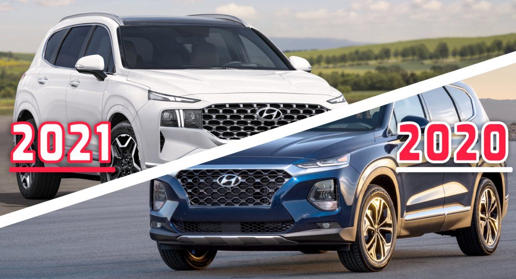  Hyundai Santa Fe Or Santa Nay? See How The Facelifted 2021MY Stacks Up To Its Predecessor