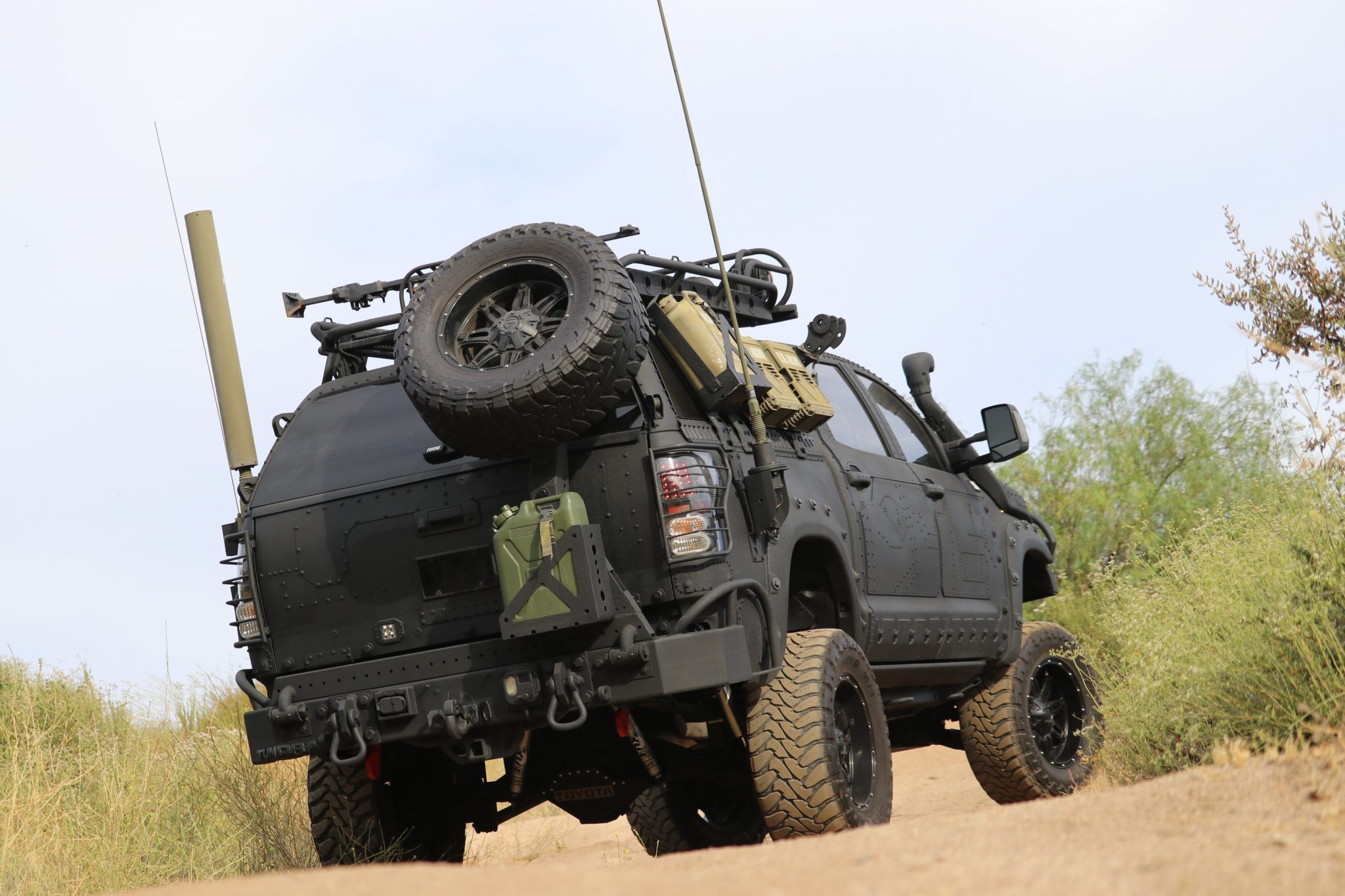 Get Ready For The Zombie Apocalypse With This Crazed Toyota Tundra