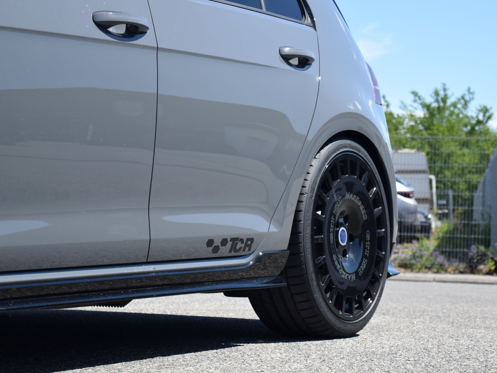 Mk7 VW Golf GTI TCR Tuned To 330 HP, But What About Those Wheels?